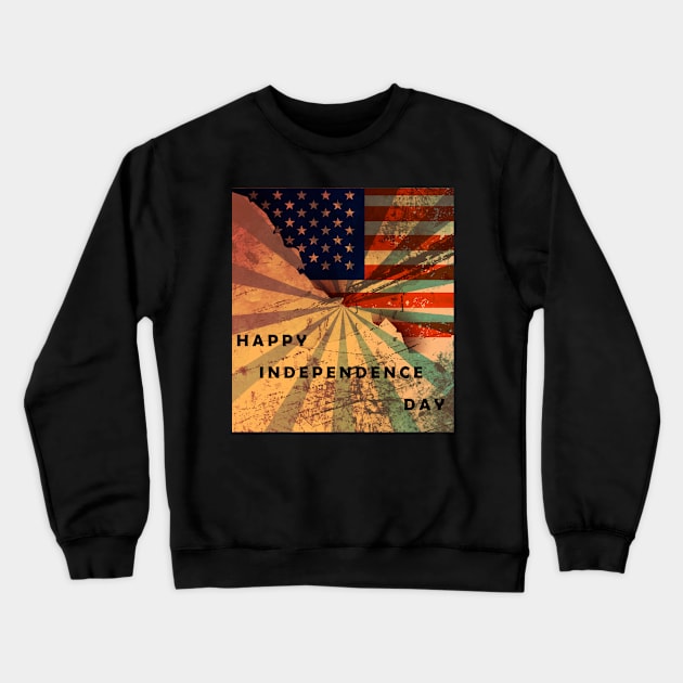 independence day usa Crewneck Sweatshirt by Dieowl